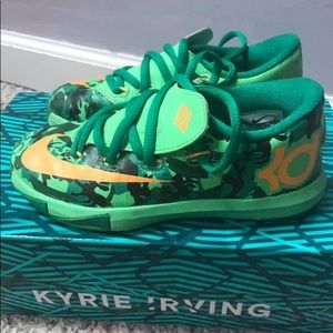 Youth Nike Kevin Durant KD 6 Easter Green.